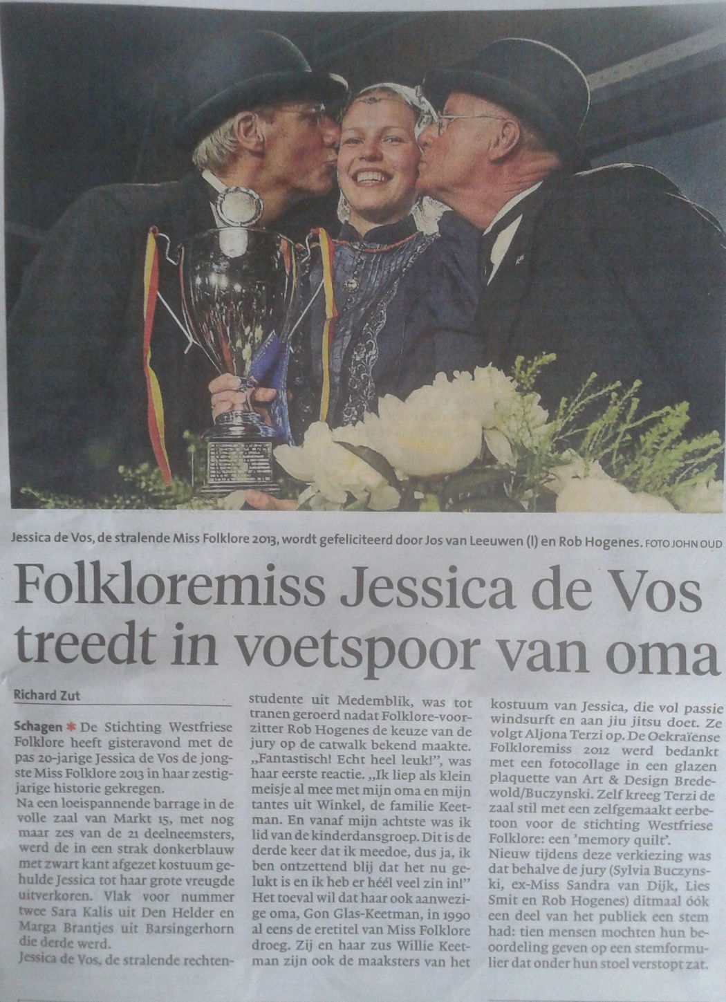 Jessica de Vos Miss 2013