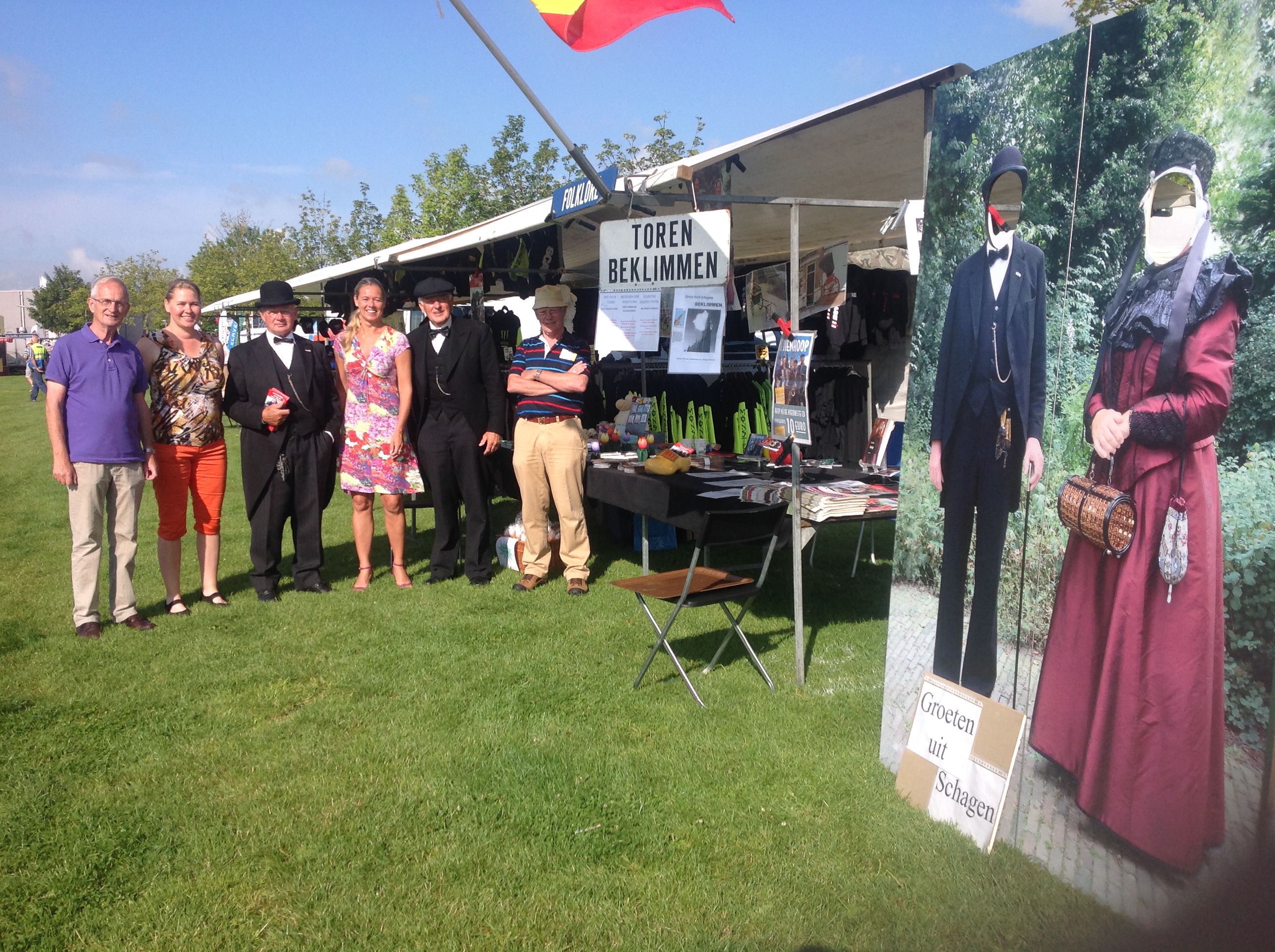 Folklore op landbouwdag Opmeer