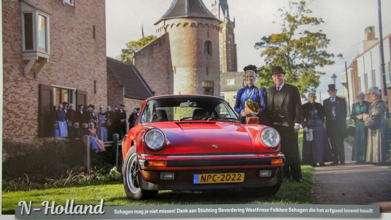 Folklore op Porsche kalender