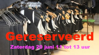KLEding reserveren